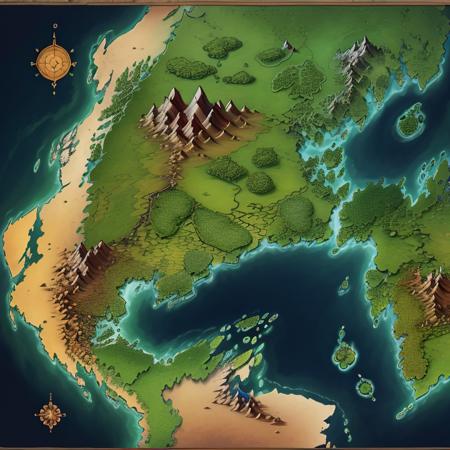 Table Rpg / D&D Maps - #10 - World map