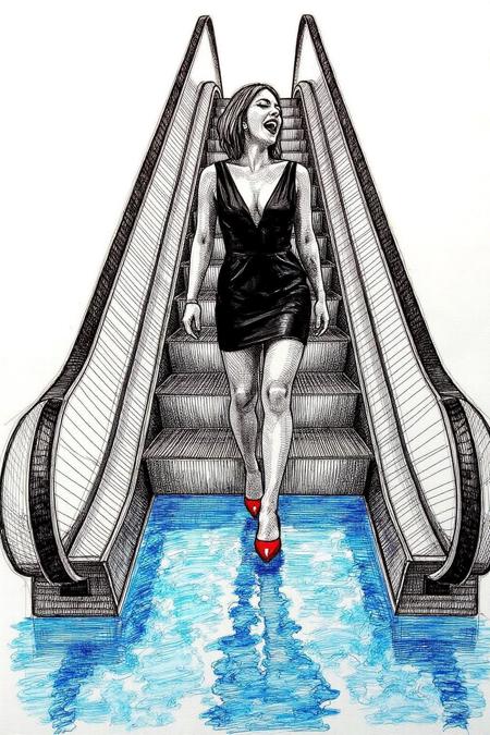 Crosshatch Drawing Style