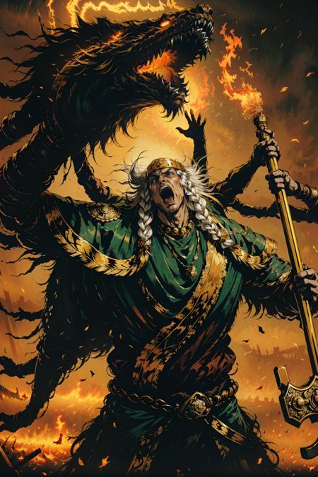 Godrick the Grafted/Elden Ring/Character LoRA版本v1.0 (ID: 499579)