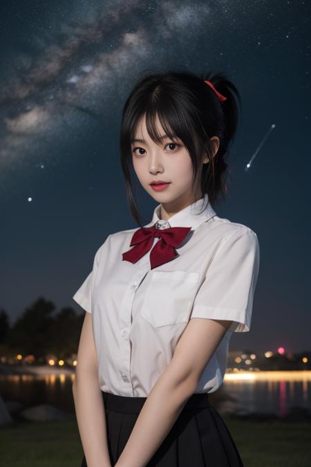 可能有点像 宫水三叶 miyamizu mitsuha