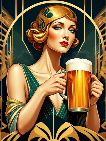 Art Deco Style - Flux1.D