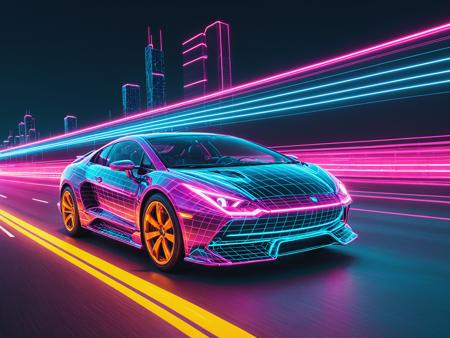 Neon Cyberpunk Vaporwave FLUX & SDXL