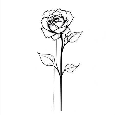 Minimalist Line Art (SDXL, Pony)