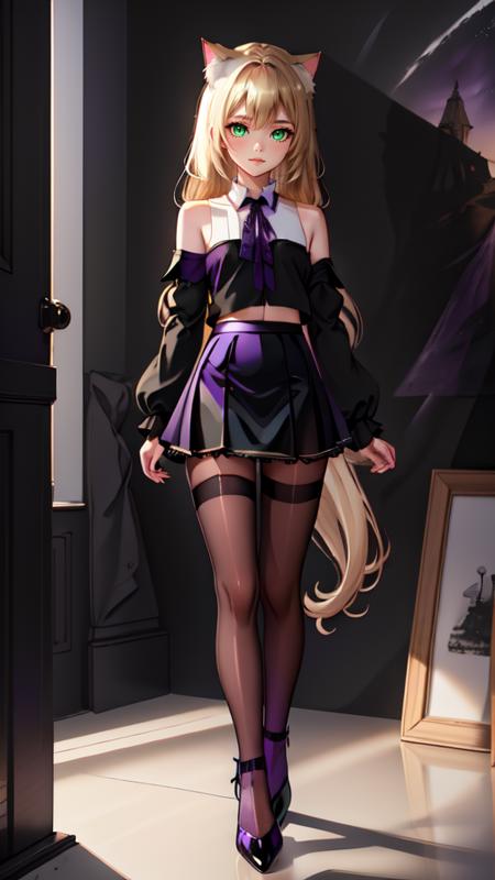 Nasya / COILHbILLIKO (Model for a streamer avatar) by KomaUki