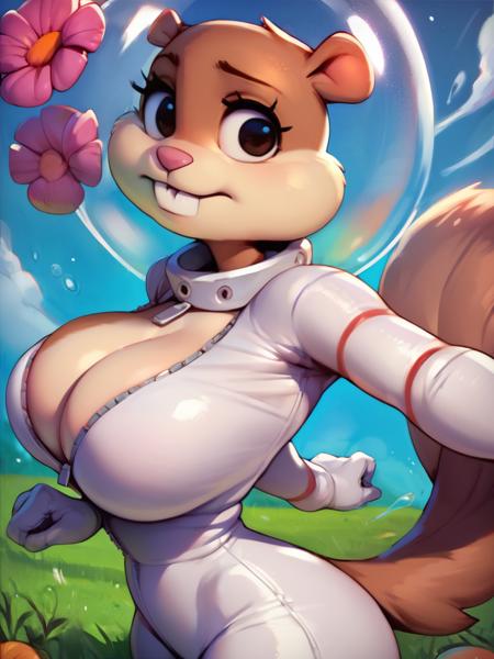 Sandy Cheeks (SpongeBob SquarePants) by YeiyeiArt