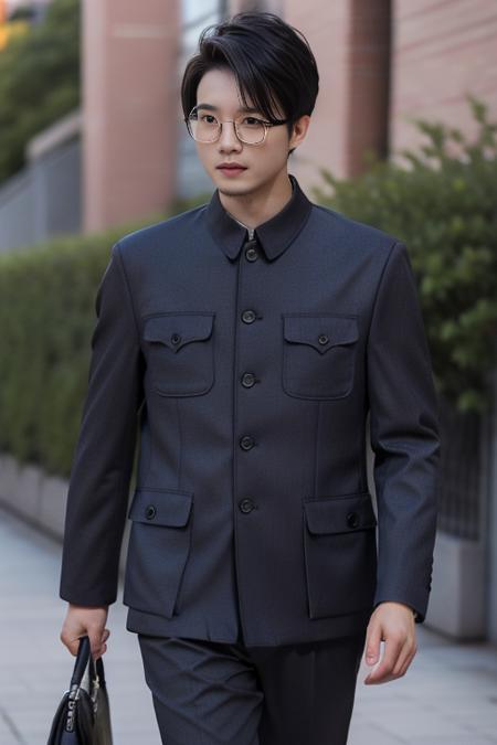 中山装 chinese tunic suit