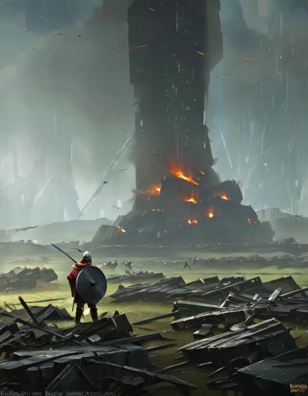 Science Fiction Digital Art - SDXL 1.0
