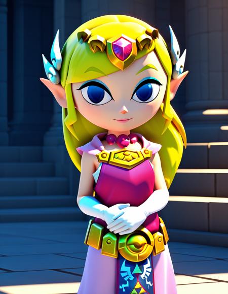 Toon Zelda (Illustrious & Pony)