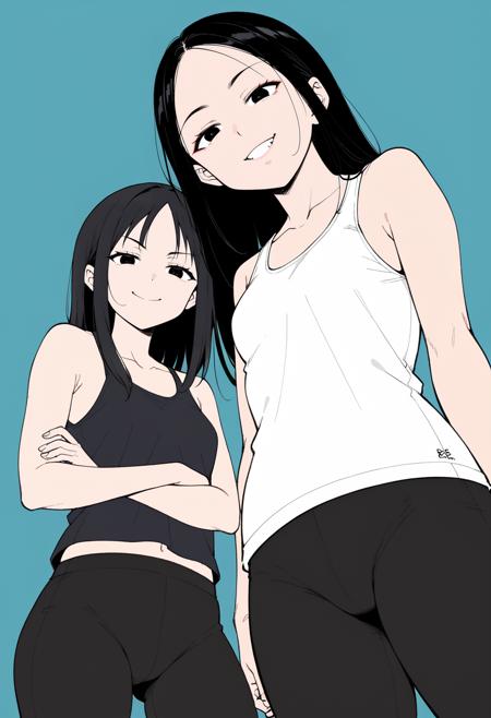 Flat Color Style [SDXL Pony]