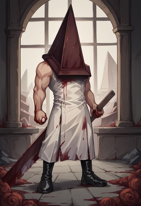 Pyramid Head | Silent Hill | [Pony XL]版本v1.0 (ID: 501482)