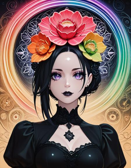 female goth, emo, punk, alt, scene版本v2 Illustrious (ID: 1115783)