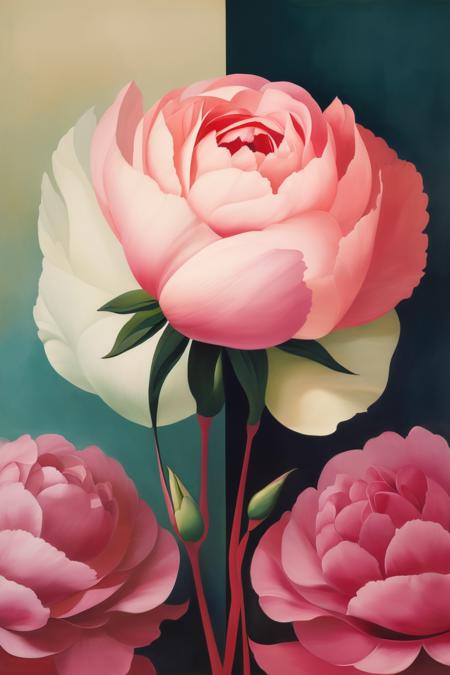 style of Georgia O'Keeffe 404