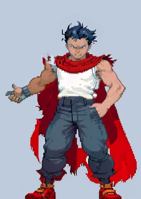 Capcom CPS2 Sprite Style