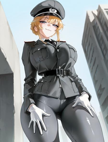 DDR Nationale Volksarmee (NVA) uniform for Illustrious by GlavaKolhoza
