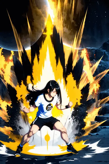 Dragon Ball KI Charge (Aura) | Concept LoRA版本V2 (ID: 84803)
