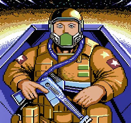 Commodore 64 style pixel art版本Pony C64 (ID: 729924)