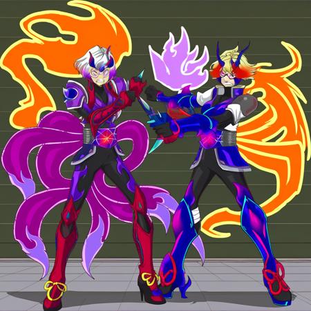 Ride Kamen LoRA [Pony]