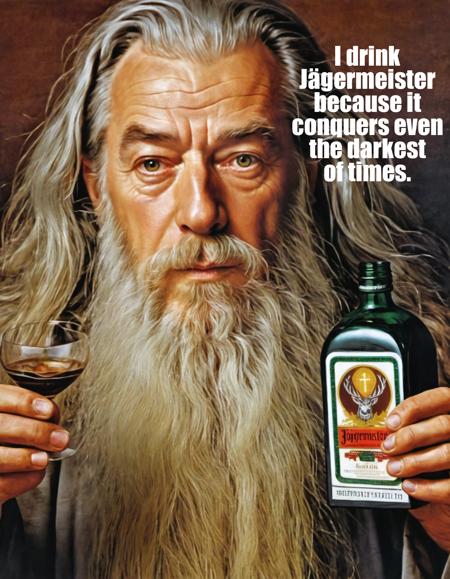Jaegermeister Advertising 70s [SDXL]