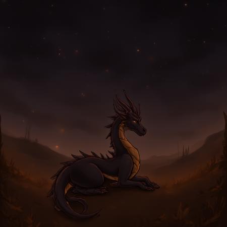 Dragon Dark Fantasy