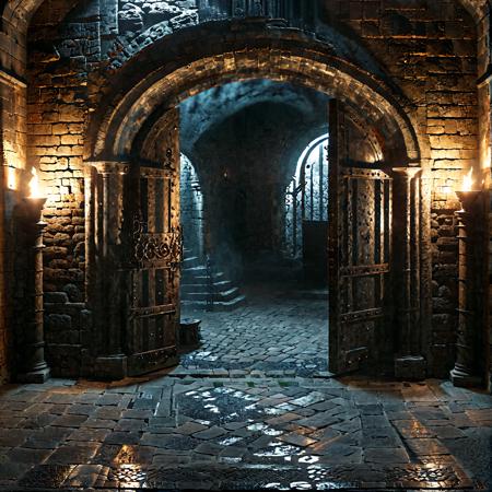 The Deep Dark Dungeon-Pony + SDXL