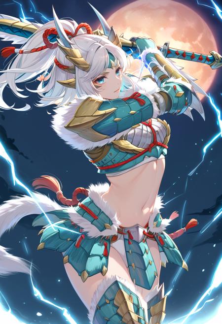 Monster Hunter - Zinogre Armor (ジンオウ装備) ponyXL