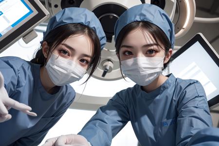 Surgery POV - View From Operating Table