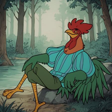 Alan-A-Dale the Rooster  (Robin Hood 1973)