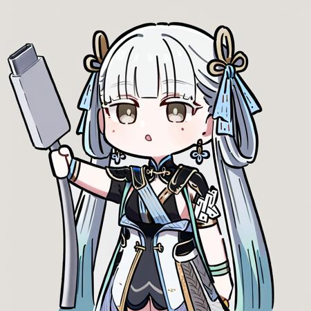呐~给你充 meme holding charging cable [a31 | pony]
