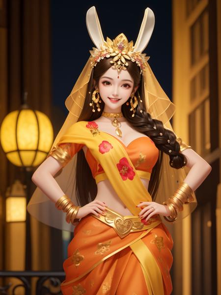 王者荣耀_公孙离_玉兔公主_Honor of kings_Gongsun Li