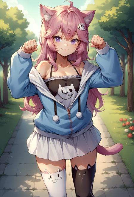 Nyatasha Nyanners (5 Outfits) | Independent VTuber | [Pony XL]版本v1.0 (ID: 545655)