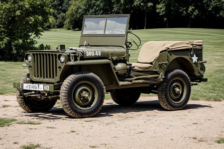 Willys MB - Willys jeep - American WW2 military vehicle