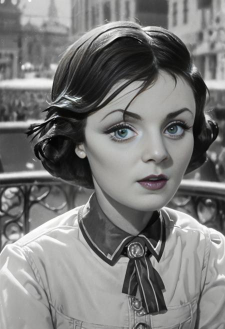 40s Black and White Movie Style [Flux/PonyXl]