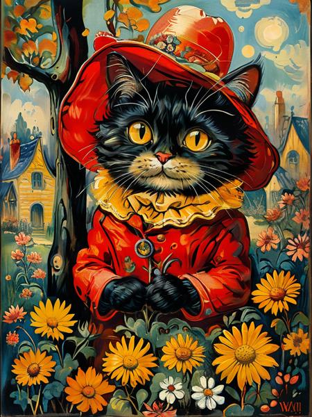 style of Louis Wain [SDXL] 120