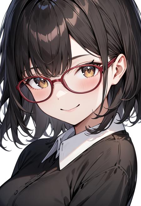 oval cell frame glasses SDXL