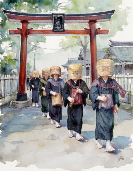Komusou Priest/ 虚無僧