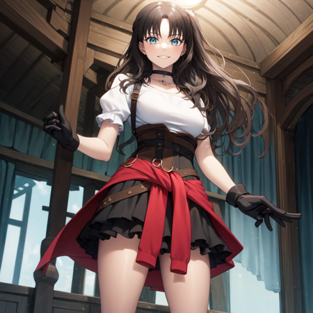 Rin tohsaka  LORA and(Pony)  from fate stay night visual novel