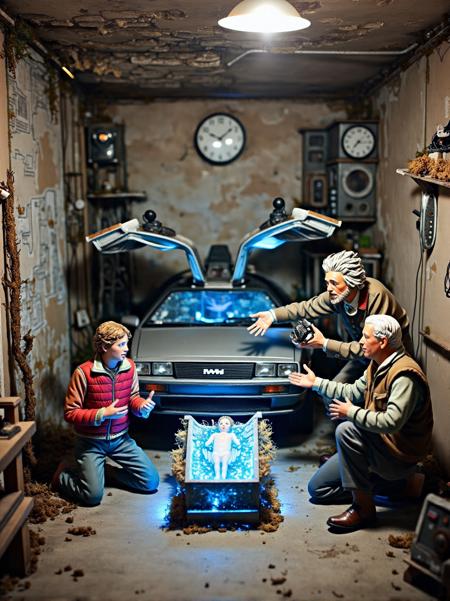 PRESEPE - Nativity Figurine/Diorama Style for FLUX