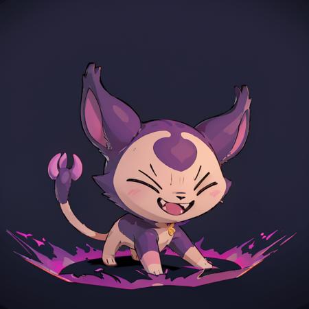 Shadow Skitty - Halloween Form (Fakemon) (Pokedex #0300)