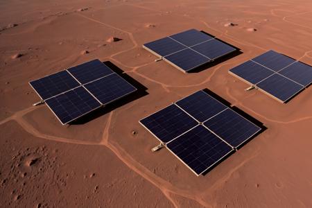 Solarpanel Farm