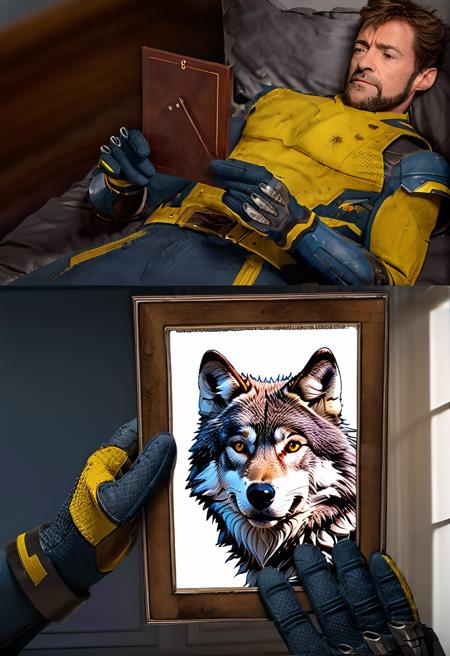 Wolverine Remembers Meme SDXL( Hugh Jackman Edition)