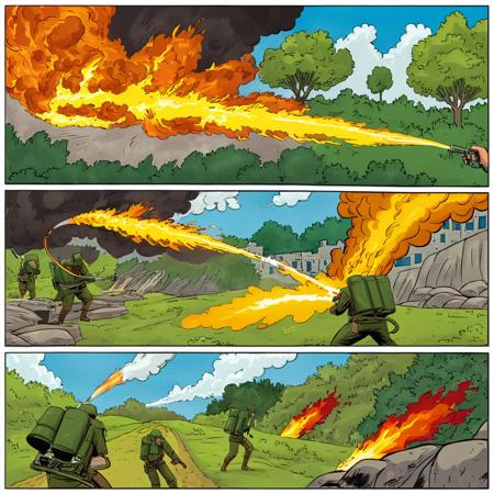 Comic Book Page style XL + F1D版本comicbookpage xl v1.0 (ID: 514793)