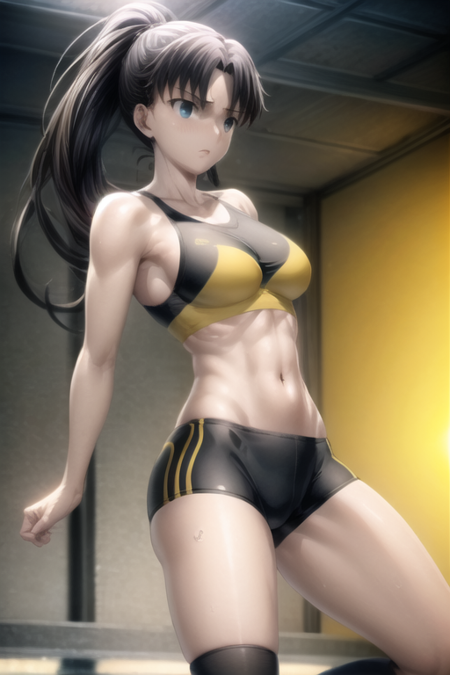 Rin tohsaka  LORA and(Pony)  from fate stay night visual novel