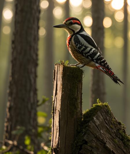 Great spotted woodpecker