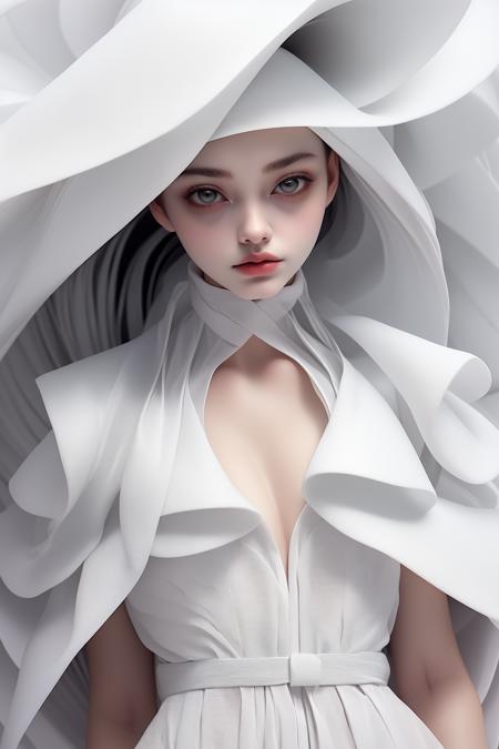 white issey miyake 三宅一生白