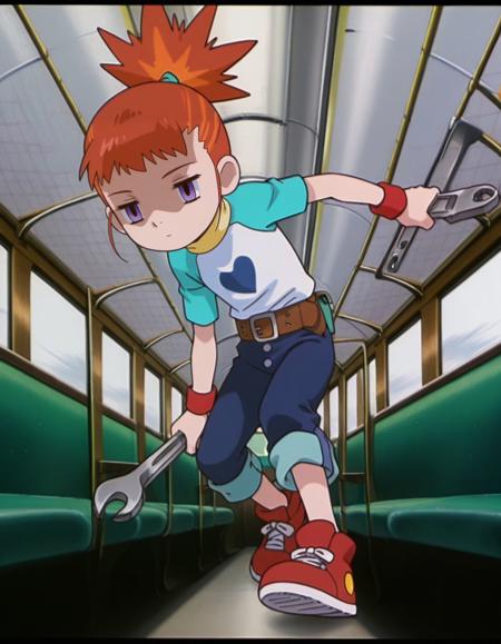 Mind Controlled Rika Nonaka/Makino Ruki from Digimon.