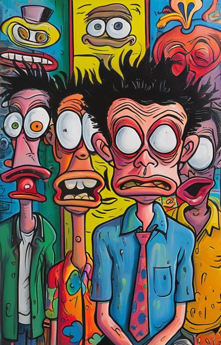 style of Peter Bagge [SDXL] 224