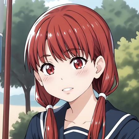 Hina Nagahama (Nudist Beach ni Shuugakuryokou de!!) XL pony LORA