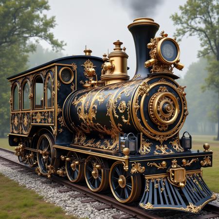 Ars MidJourney Rococo Steampunk (SDXL, Pony, Flux)