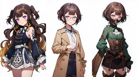 Anya Melfissa (Hololive) 3 outfits