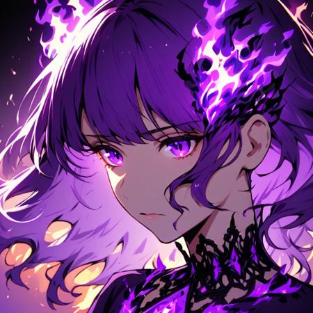 multiple-color flames LoRA [FLUX+XL+Pony]